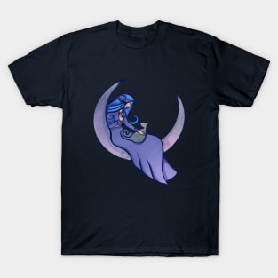 Cat Moon Goddess T-Shirt